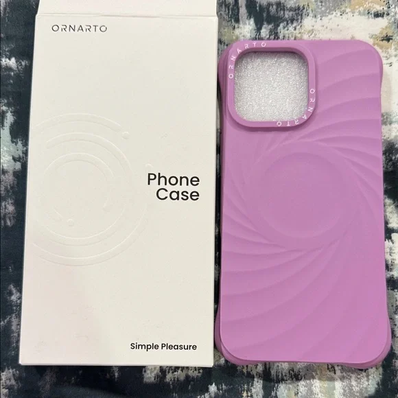 Purple Swirl Phone Case - Picture 7 of 7